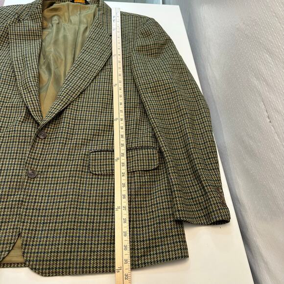 Vintage Banana Republic Mens L Lambswool Jacket Safari Collection Blazer USA - Picture 11 of 15